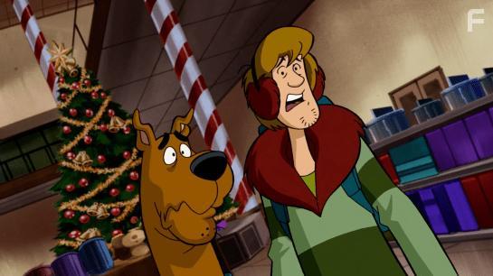 Matthew Lillard and Frank Welker in Scooby-Doo! Haunted Holidays (2012)