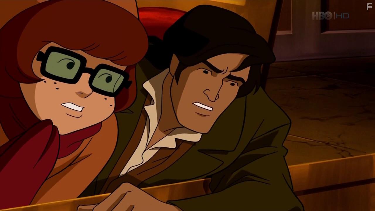 Mindy Cohn and Crispin Freeman in Scooby-Doo! Haunted Holidays (2012)