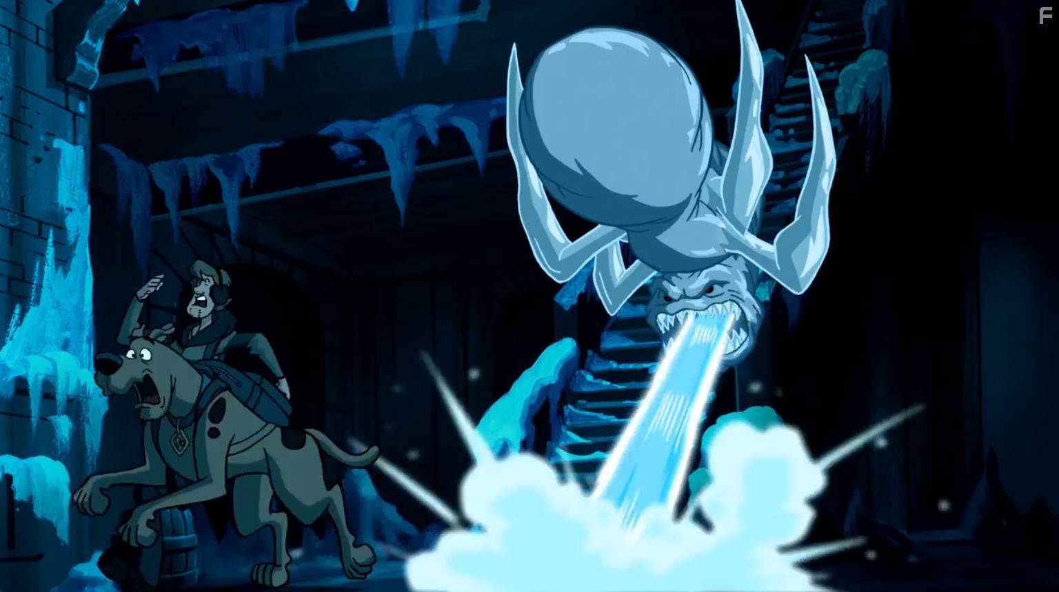 Matthew Lillard, Fred Tatasciore, and Frank Welker in Scooby-Doo! Haunted Holidays (2012)