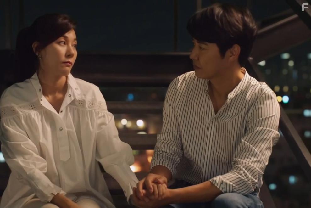 Sang-Hyun Yoon and Ha-neul Kim in Eitin Eogein (2020)