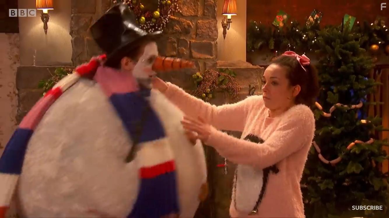 Henry Shields and Bryony Corrigan in The Goes Wrong Show: The Spirit of Christmas (2019)