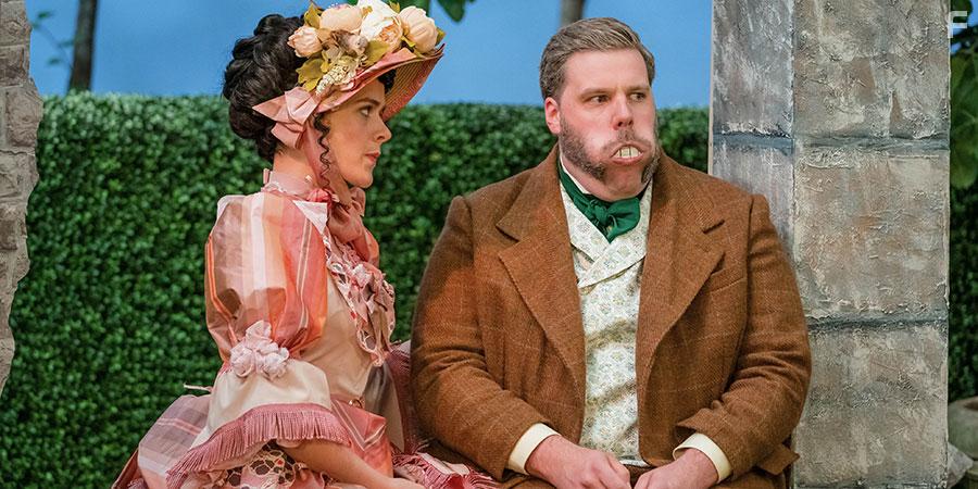 Charlie Russell and Henry Lewis in The Goes Wrong Show: Harper's Locket (2020)