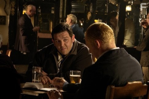 Nick Frost and Simon Pegg in Типа крутые легавые (2007)