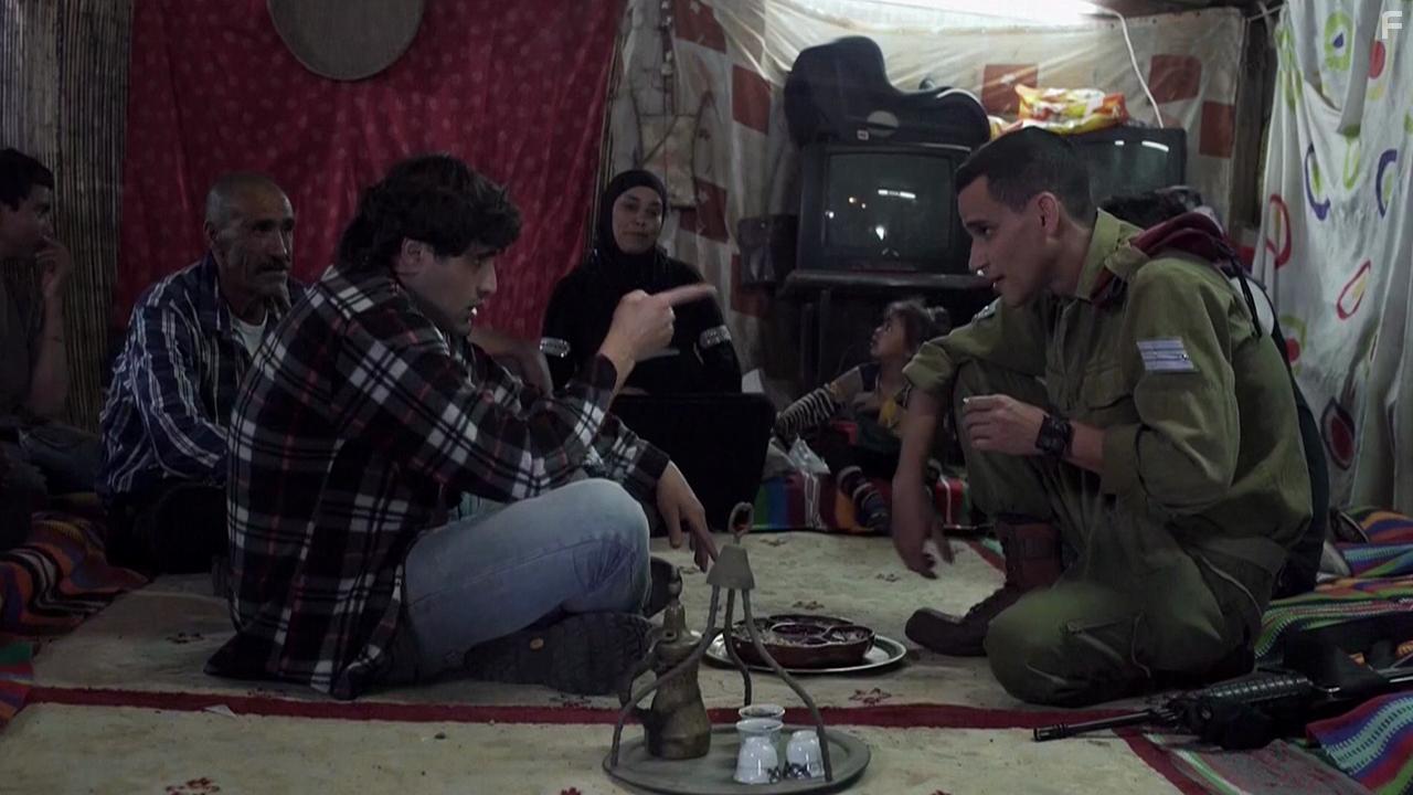 Rageb Abu Rokun and Or Edri in Charlie Golf One (2016)