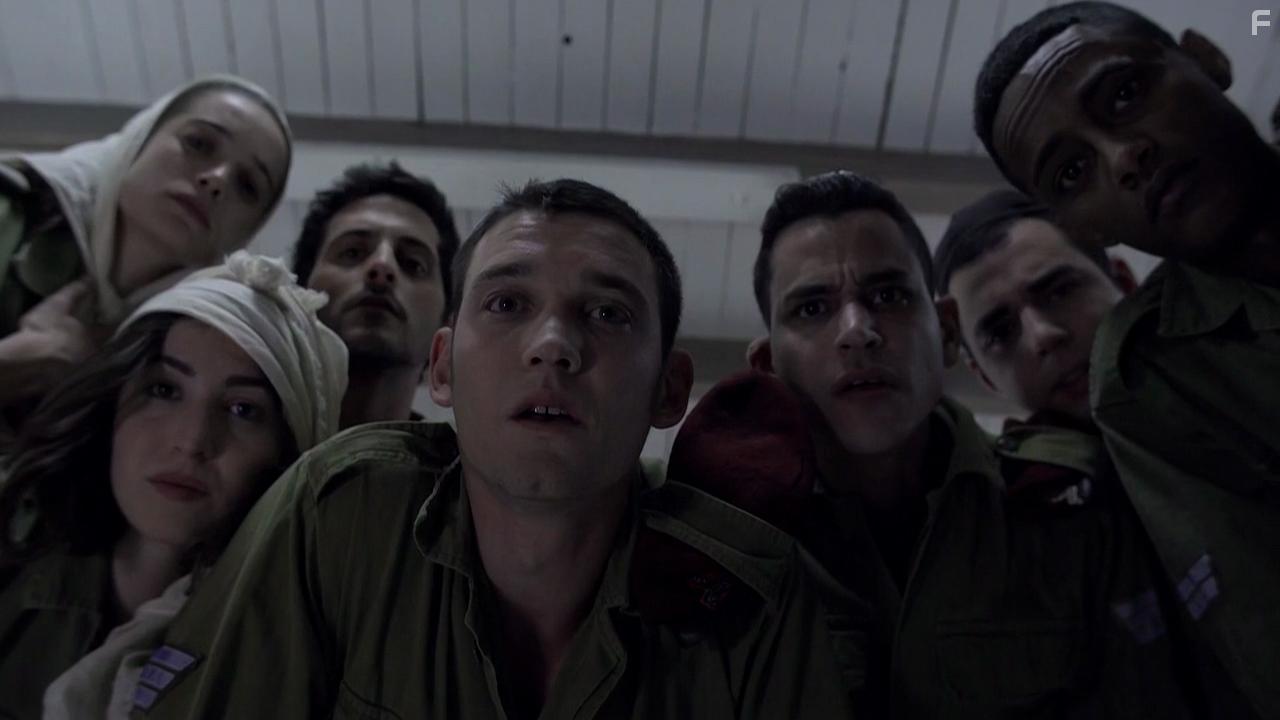 Shira Naor, Dean Miroshnikov, Tomer Capon, Or Edri, Daniel Gal, Oren Papismadov, and Yaniv Zanava in Charlie Golf One (2016)