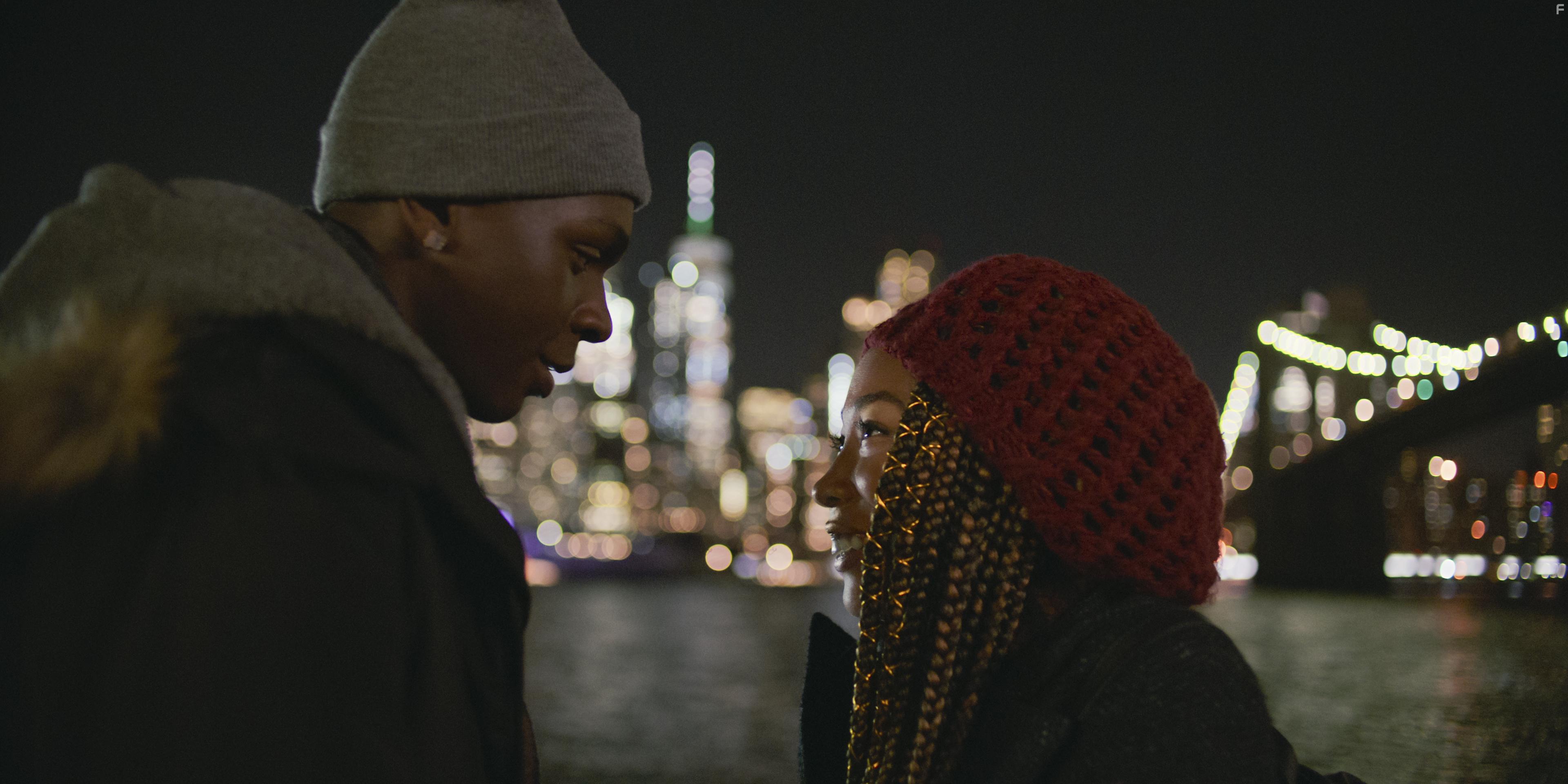 Odley Jean and Alphonso Romero Jones II in Grand Army (2020)