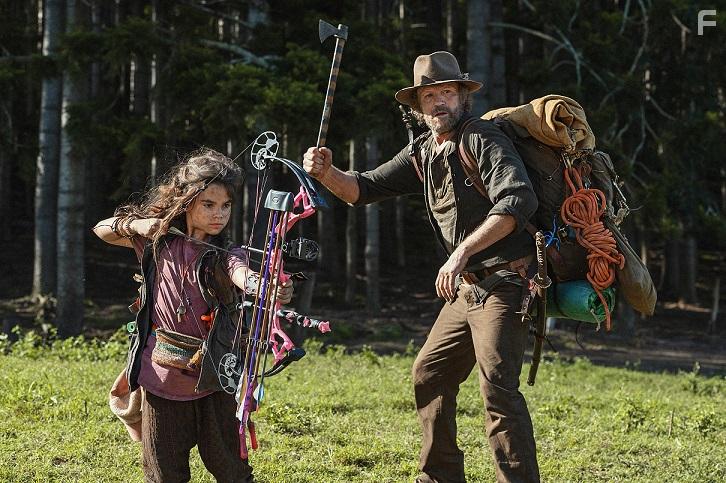 Michael Rooker and Ariana Greenblatt in Monster Problems (2020)