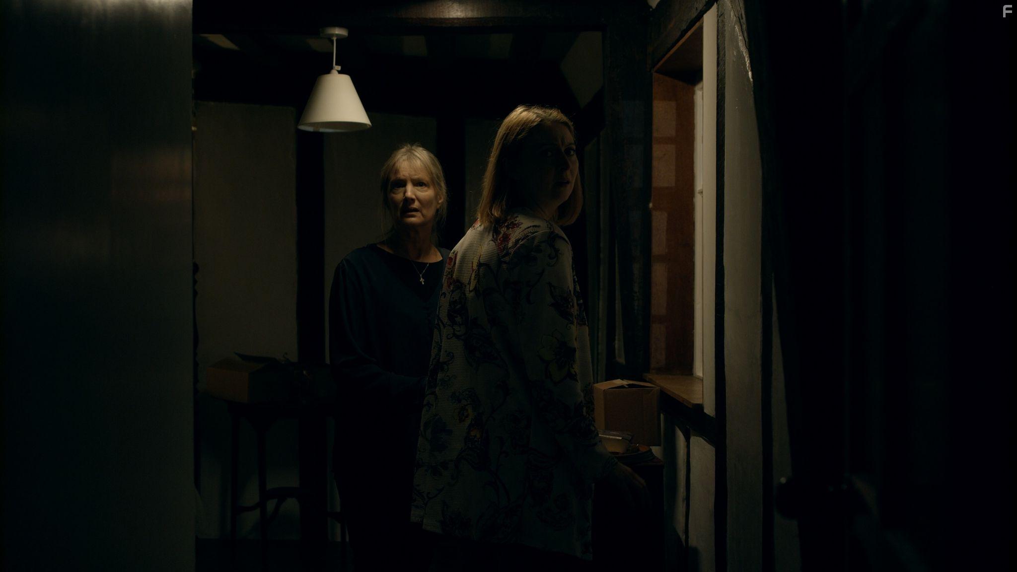 Nicola Wright and Stephanie Lodge in The Watcher 2 (2020)