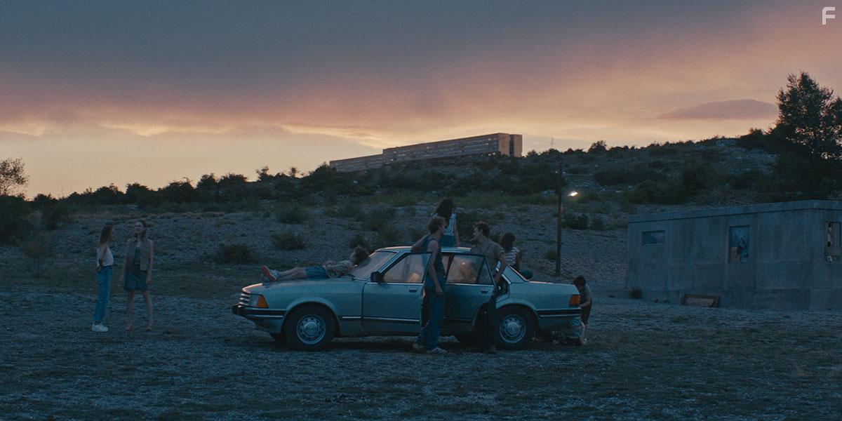 Aliocha Schneider and Garance Marillier in Pompi (2019)