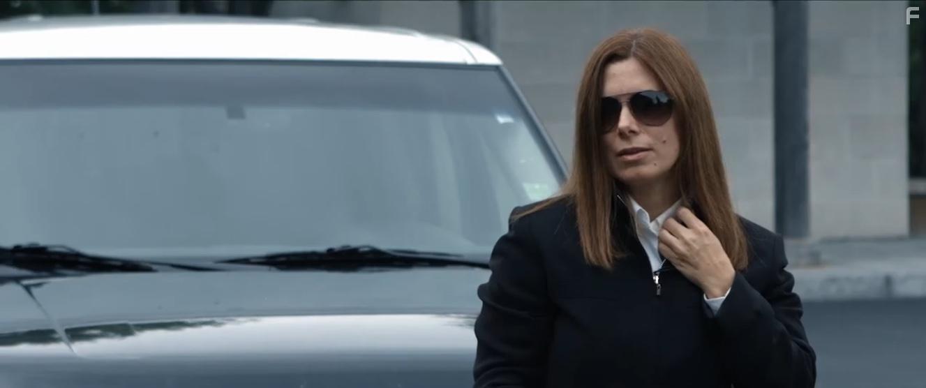 Heather Fairbanks as ‘Agent Phariss’ in Crystal Creek Media’s feature film ‘Skydog.’