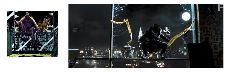 Jackie Earle Haley and Dave Gibbons in Хранители (2009)