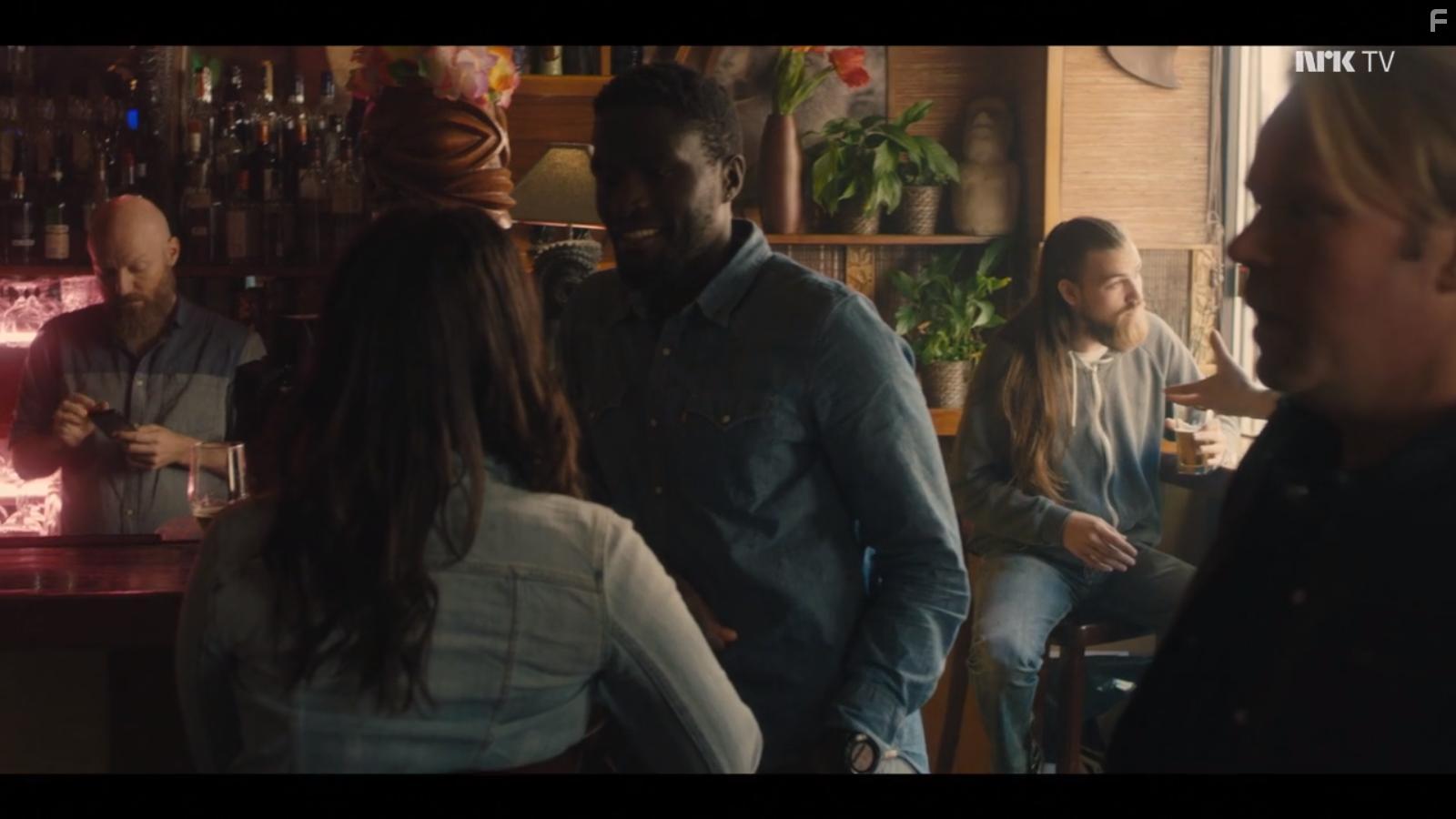 Anders Baasmo Christiansen, Erik Madsen, and Kenneth Wolf Andersen Haugen in En natt (2018)