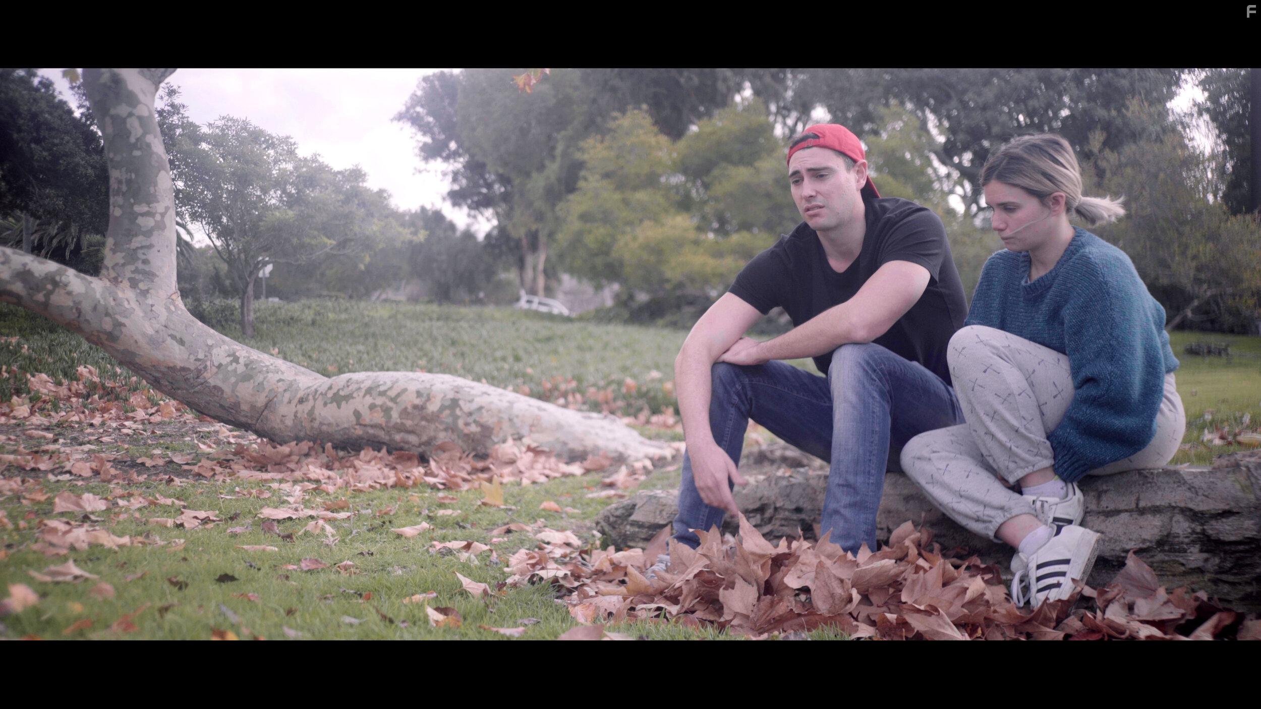 Rosie Koocher and Brett Burrier in Death by 1000 Cuts (2020)