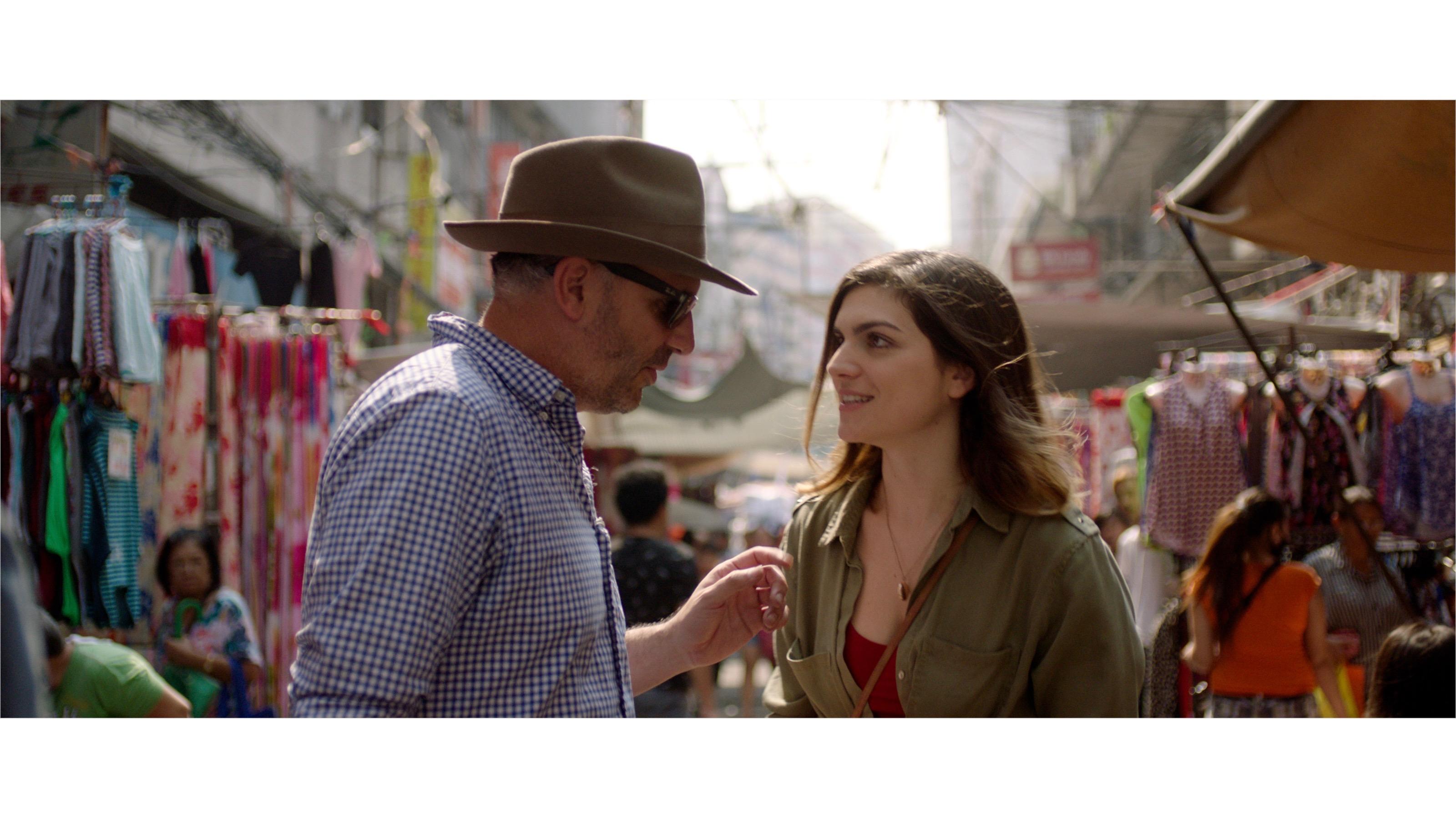 Luke Mayze and Carlotta Morelli in Sage of Time (2020)