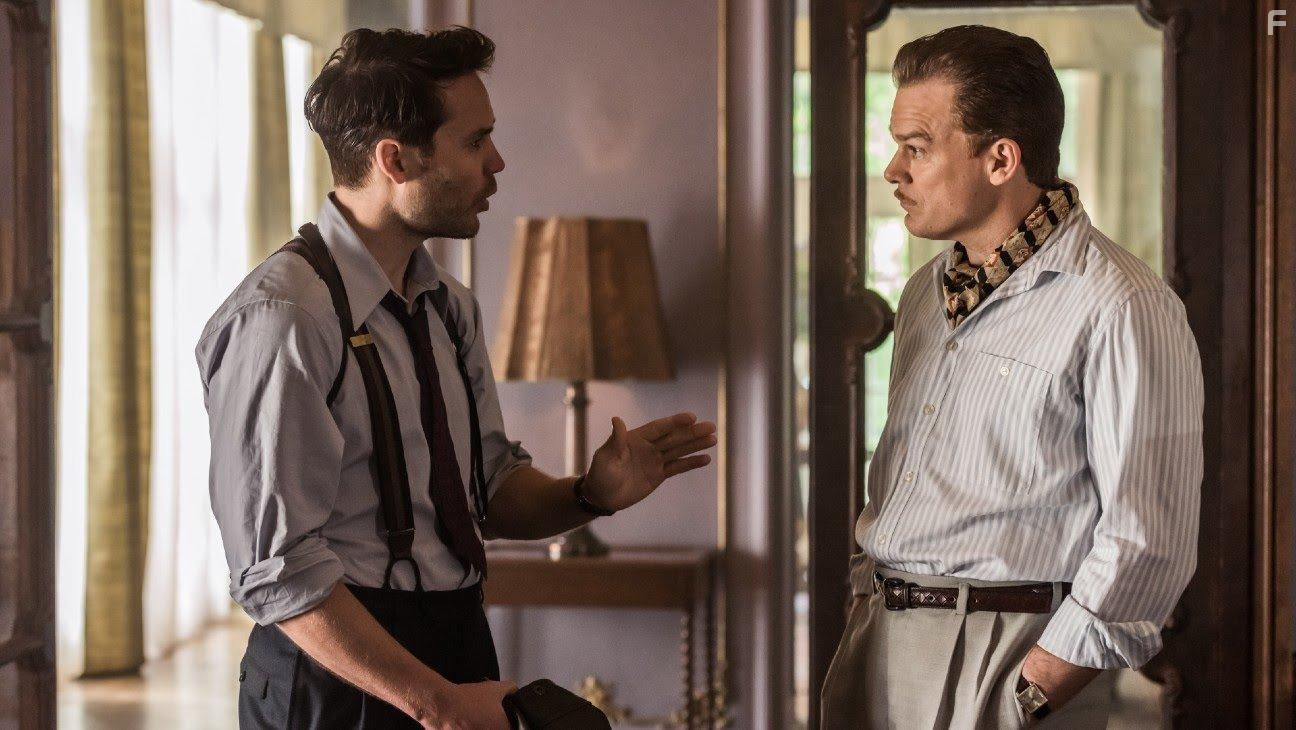 Michael C. Hall and Taylor Kitsch in Shadowplay (2020)