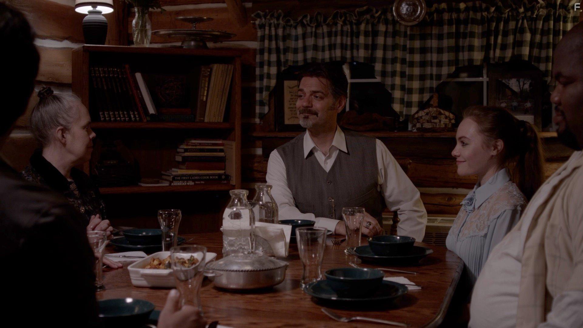 Chelsea Jurkiewicz, Maria Olsen, Jeff Hatch, and Anton Clark in The Crumbs