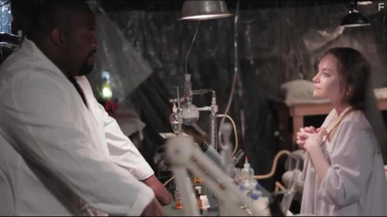 Chelsea Jurkiewicz and Anton Clark in The Crumbs