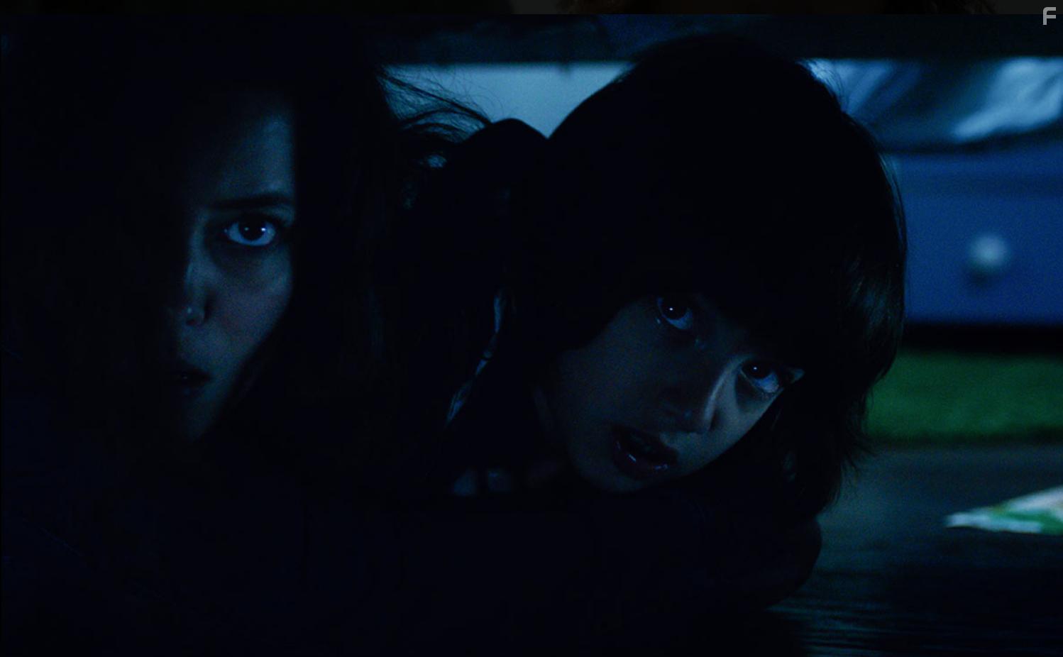 Still of Azhy Robertson and Gillian Jacobs in Come Play