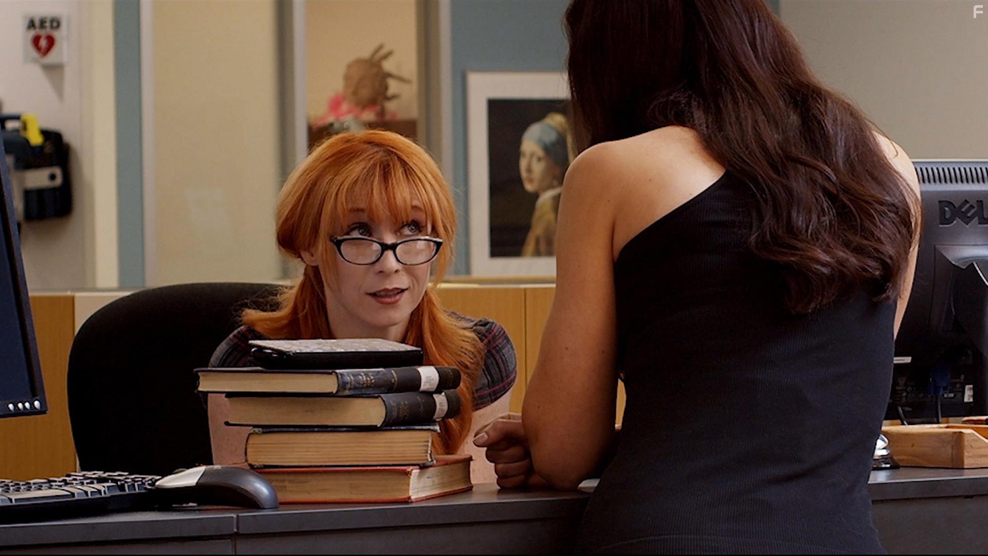 Bonnie Morgan and Lorrisa Julianus in The Misadventures of Mistress Maneater (2020)