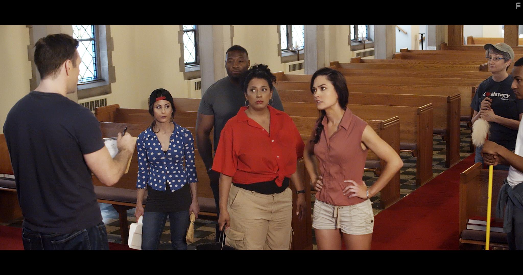 Molly Morgan, Cynda Williams, William Lee, Evan Lee, Lorrisa Julianus, and Mickey O'Sullivan in The Misadventures of Mistress Maneater (2020)