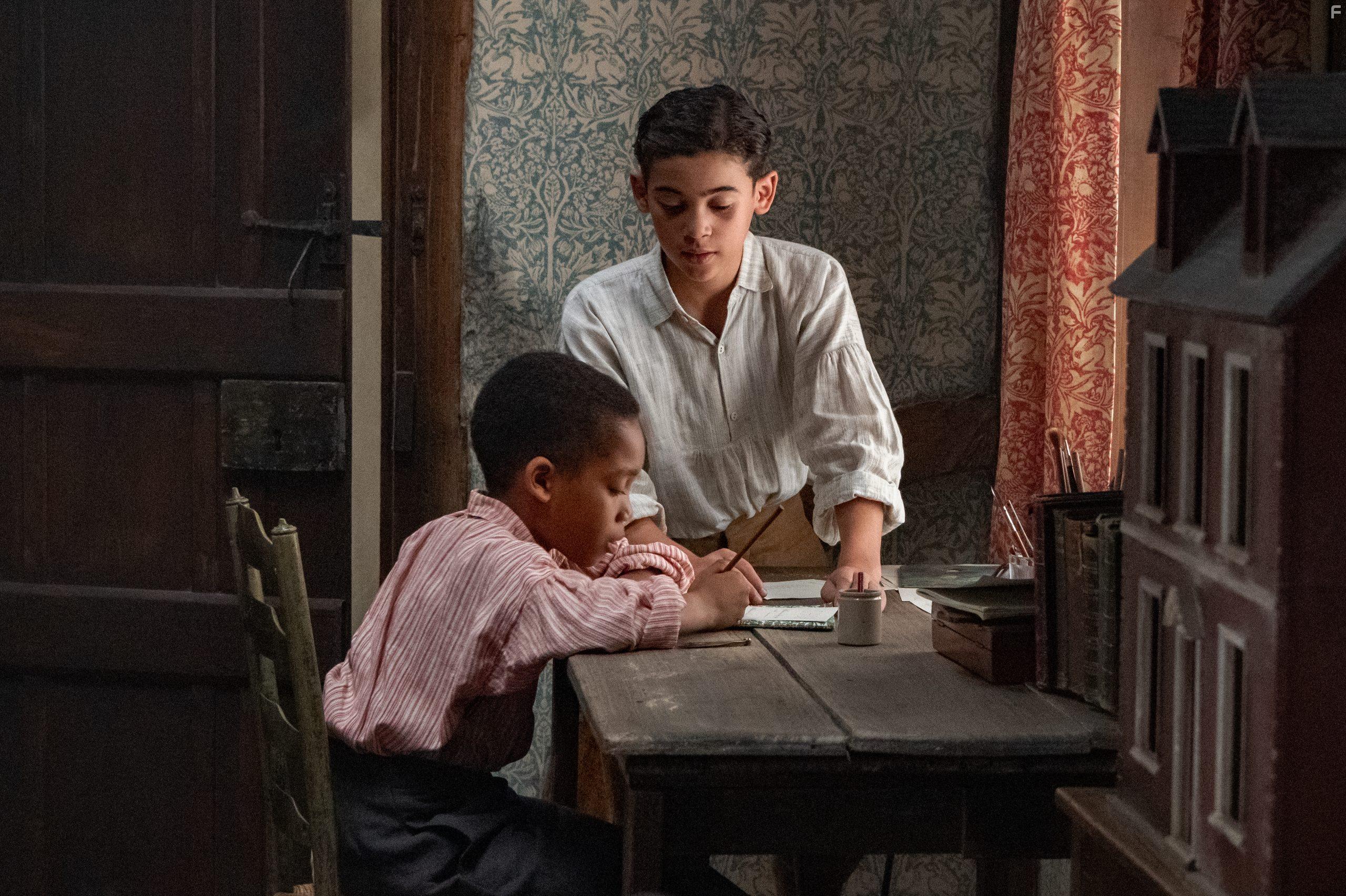 Jordan A. Nash and Reece Yates in Come Away (2020)