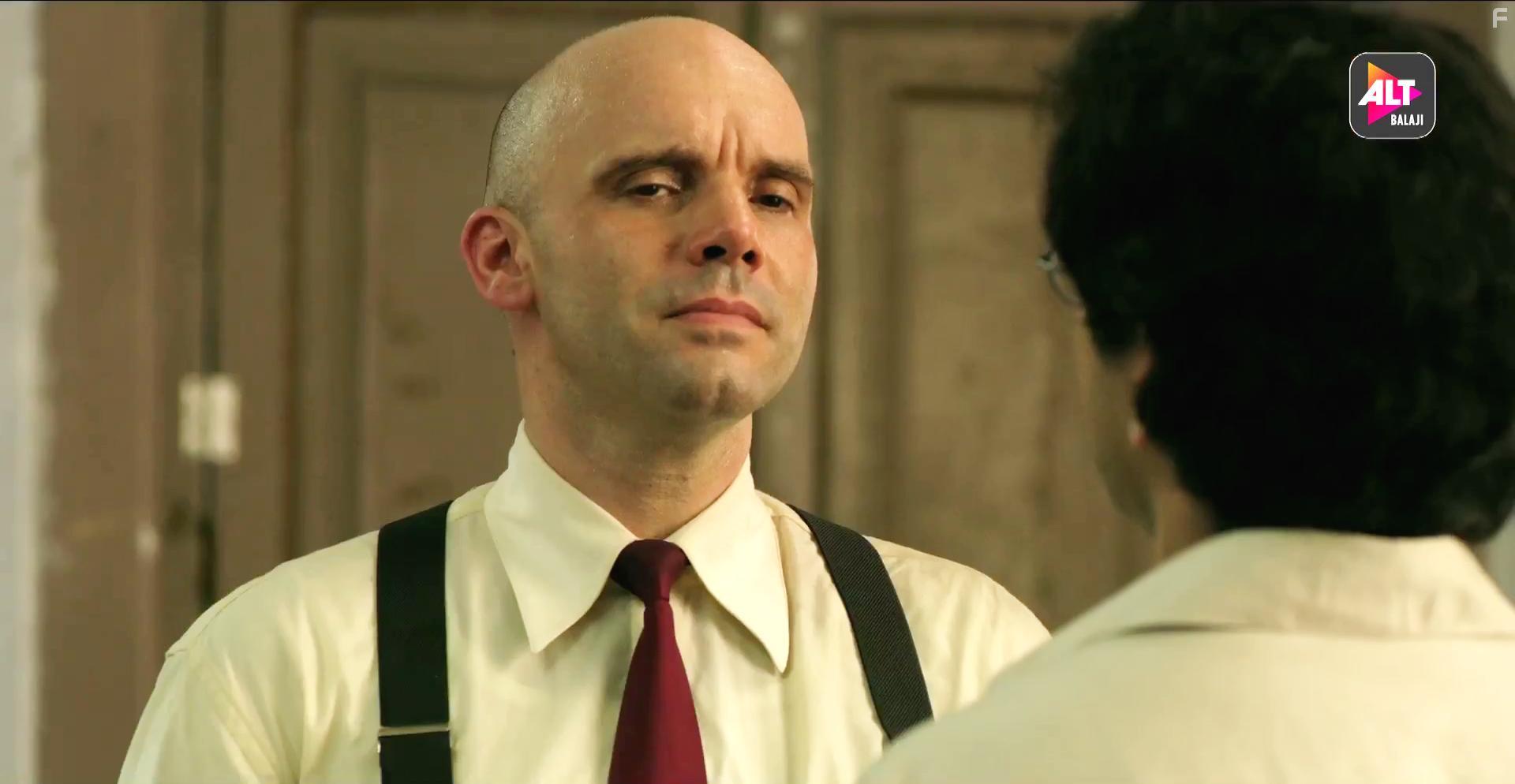 Zachary Coffin as Professor Otten with Rajkummar Rao as Bose in 'Bose: Dead or Alive' (Zack Coffin /  / )