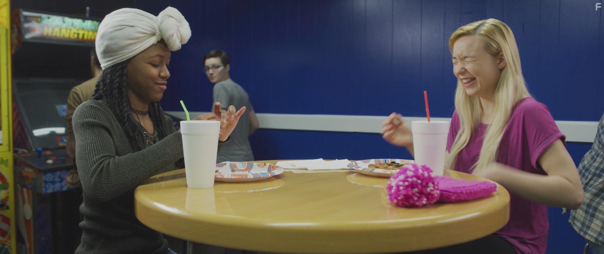 Jon Smail, Raychael Lane, La'Rayja Hill, and Jess Byard in Worst. Christmas. Ever. (2020)