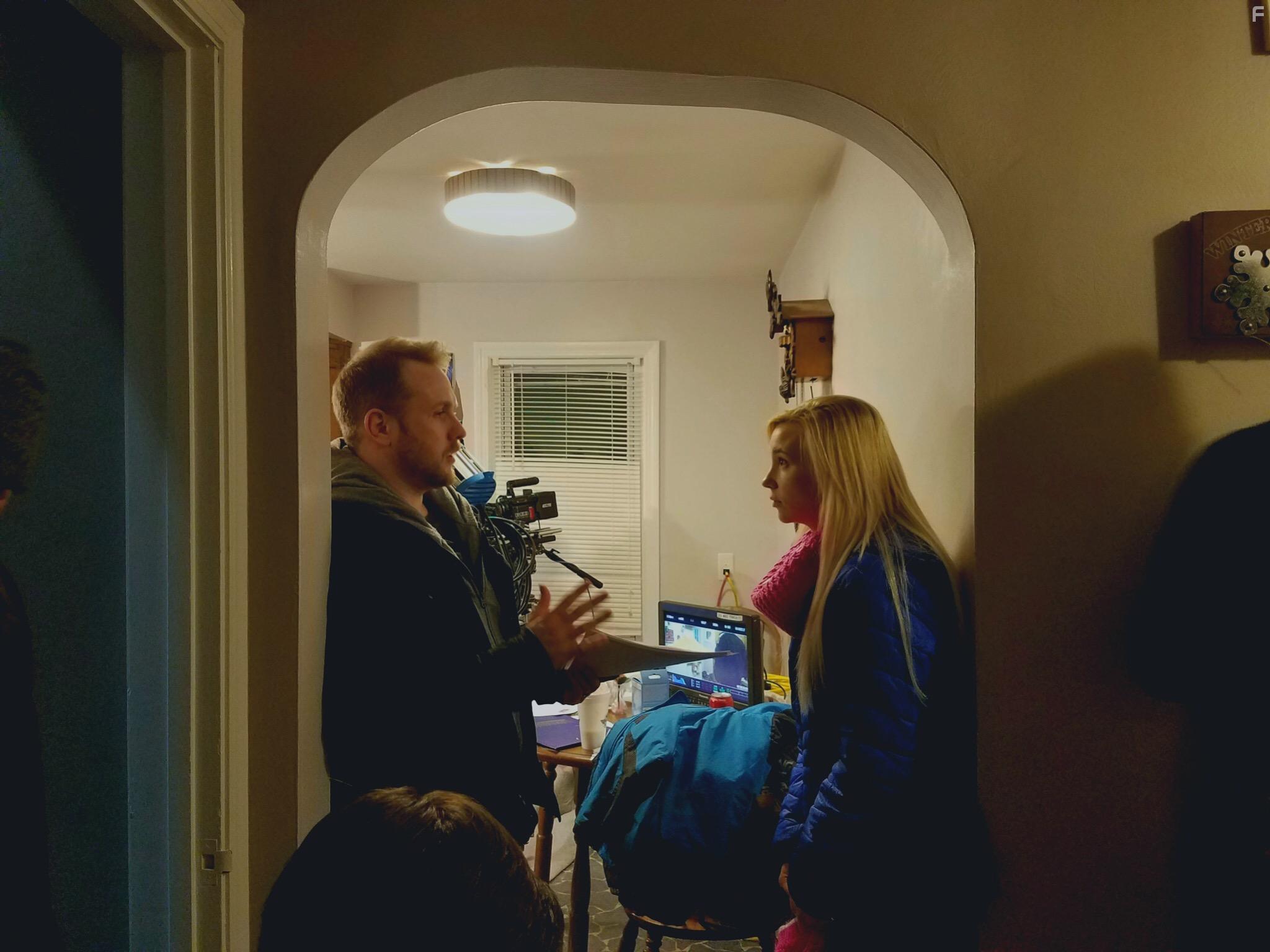 Johnny Chechitelli and Raychael Lane in Worst. Christmas. Ever. (2020)