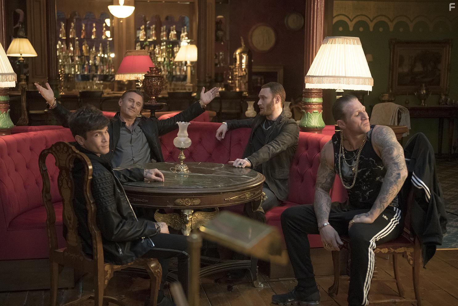 Kevin Brand, Dritan Biba, Yan Tual, and Michael John Treanor in Nasdrovia (2020)