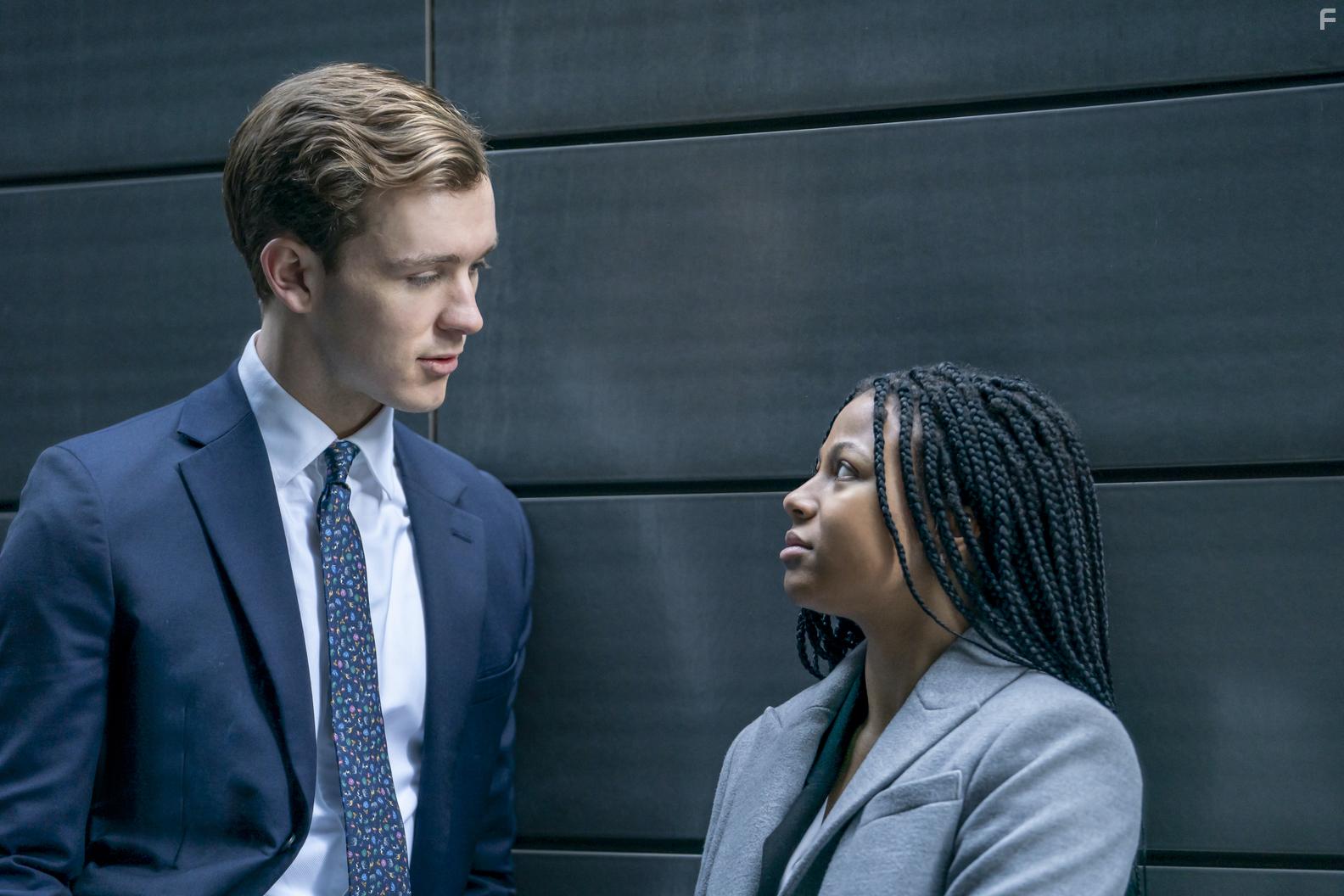 Harry Lawtey and Myha'la Herrold in Industry (2020)