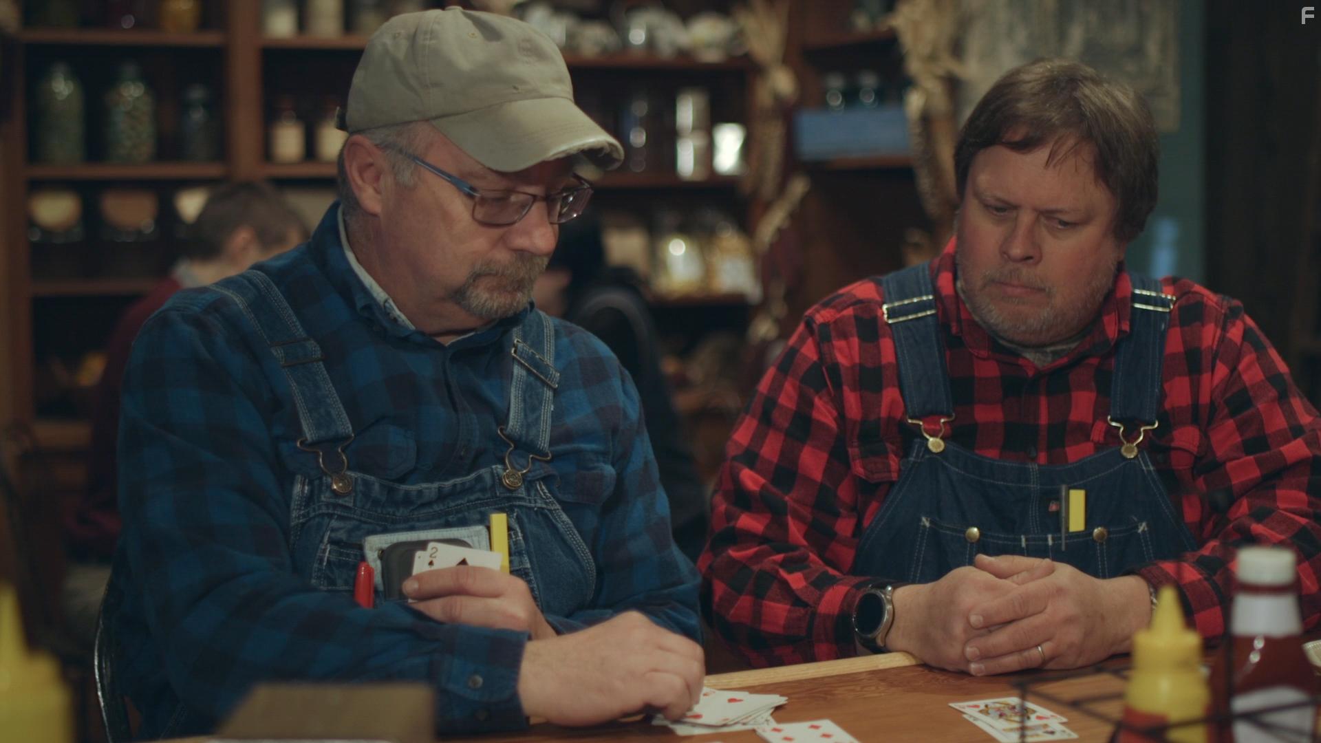 Curt Backlund and William Beglinger in The Author, The Star, and The Keeper (2020)