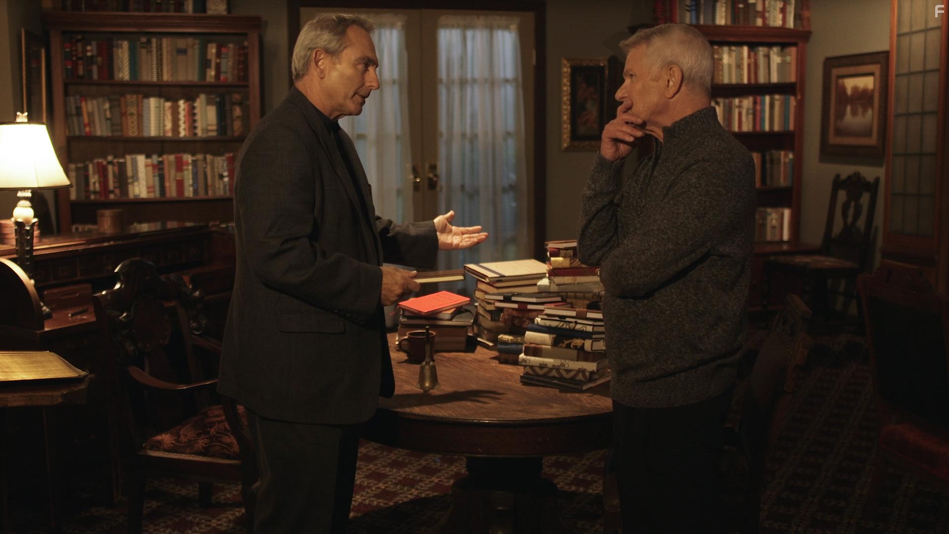 Bruce Marchiano and David Ruprecht in The Author, The Star, and The Keeper (2020)