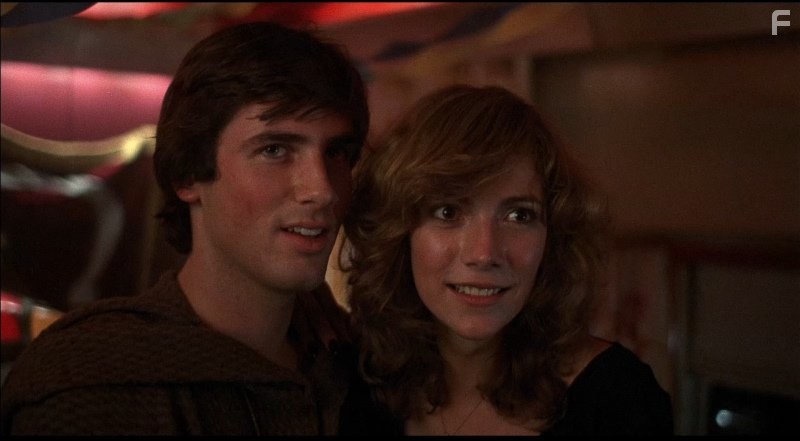 Hart Bochner and Sandee Currie in Поезд страха (1980)