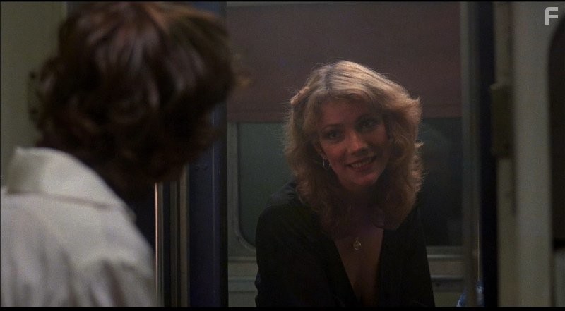 Jamie Lee Curtis and Sandee Currie in Поезд страха (1980)