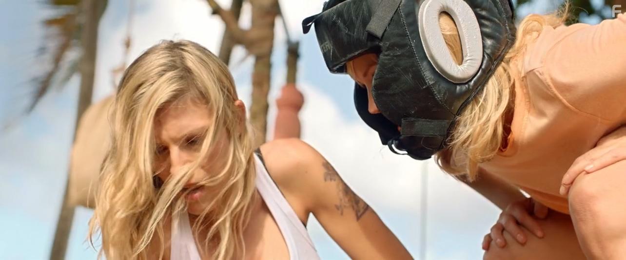 Malin Akerman and Alexia Barlier in Chick Fight (2020)