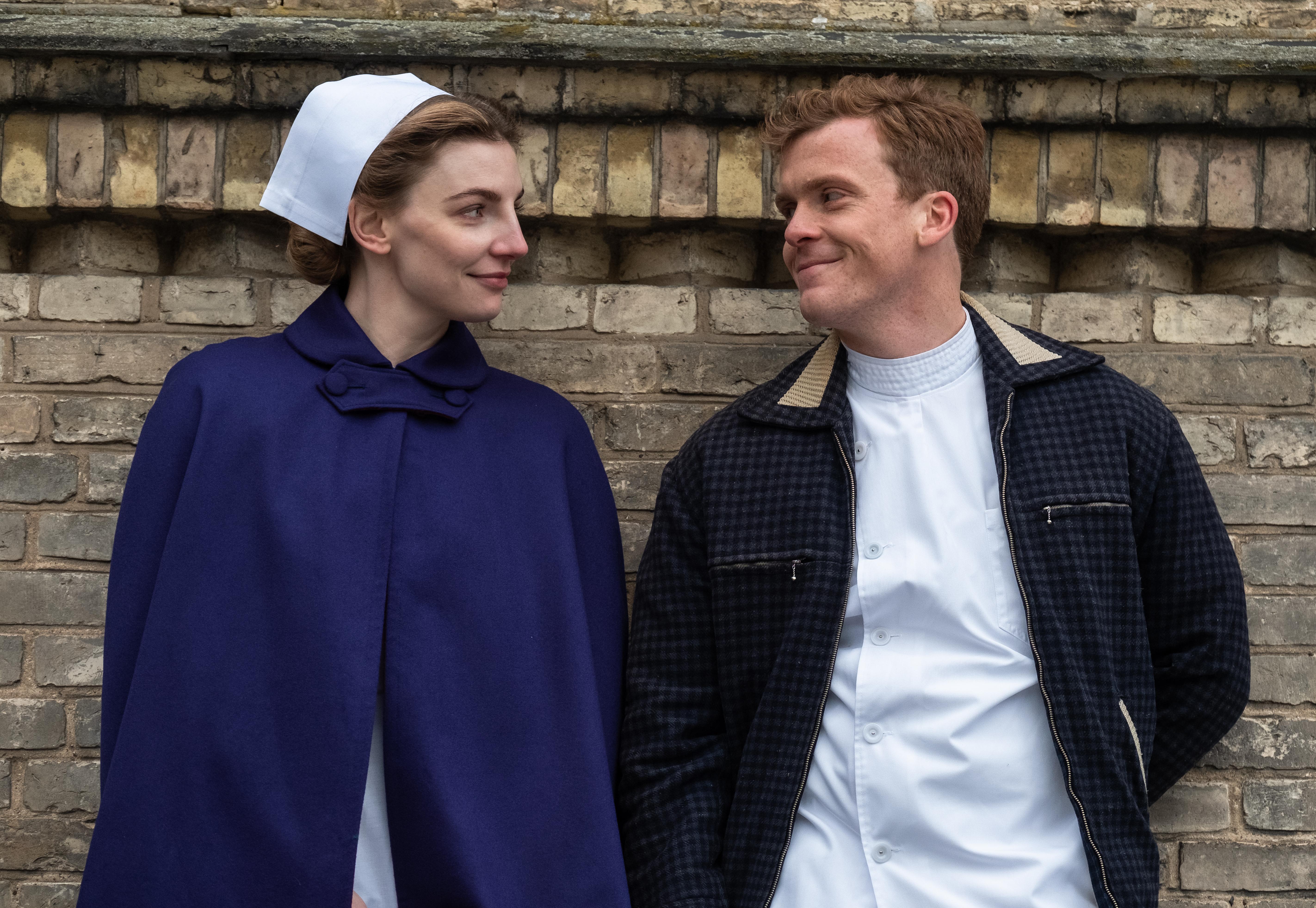 Molly Blixt Egelind and Morten Hee Andersen in Sygeplejeskolen: Srbehandling (2019)