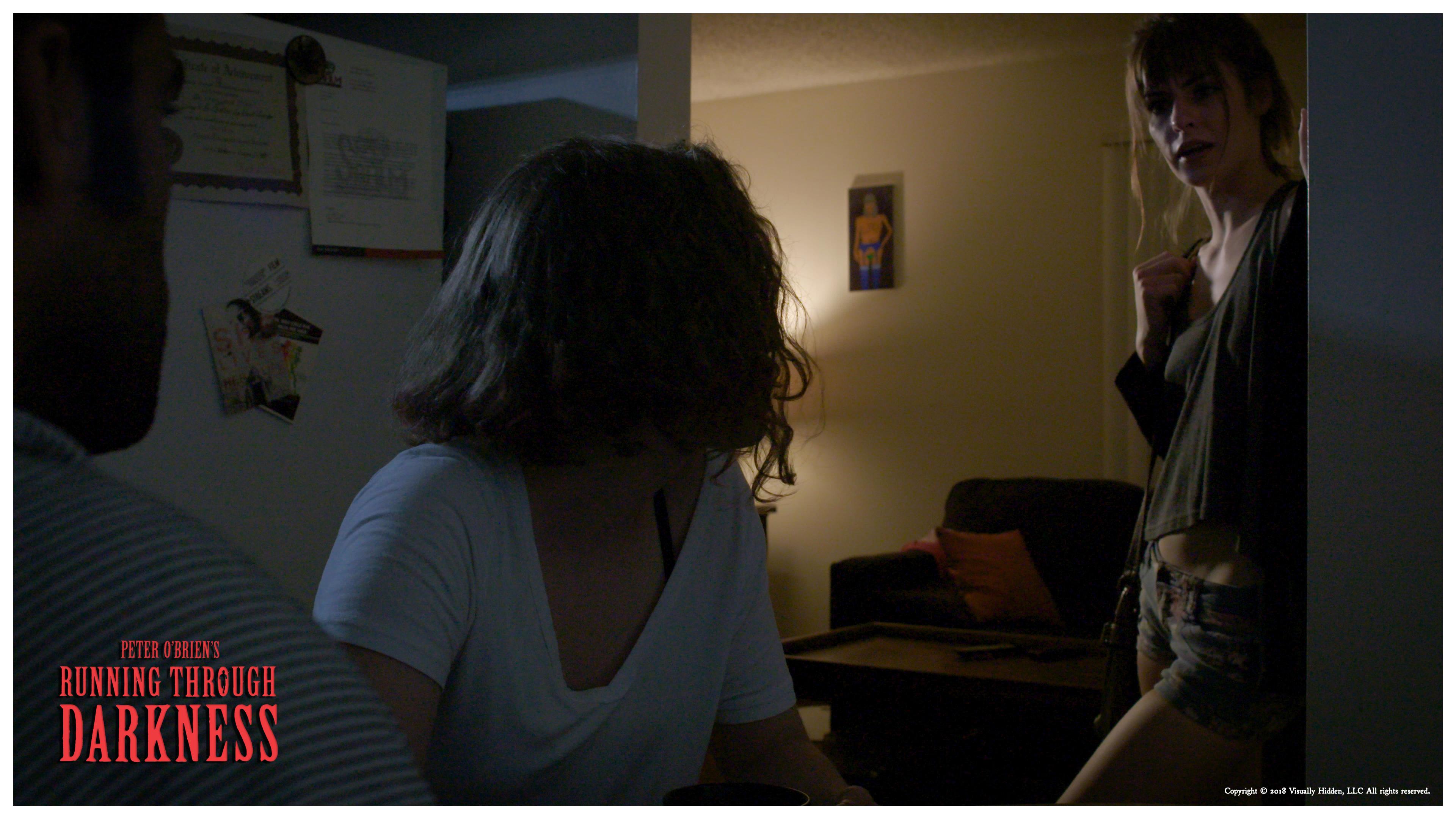 Cassidy Chamberlin, Landon Beard, and Lillian Bornstein in Running Through Darkness (2018)