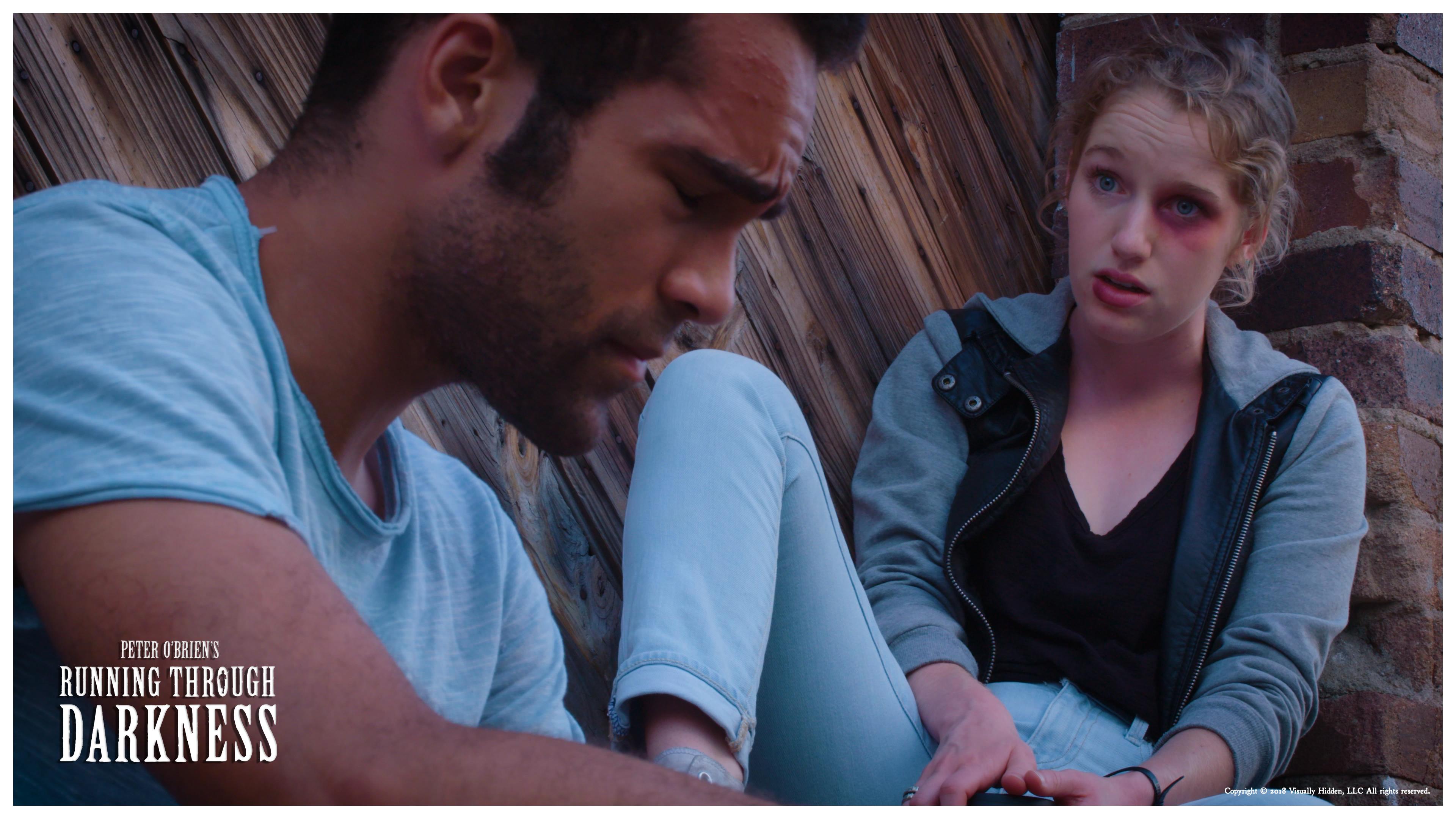 Landon Beard and Lillian Bornstein in Running Through Darkness (2018)