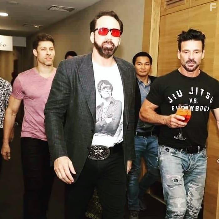 Nicolas Cage, Frank Grillo, Tony Jaa, and Alain Moussi in Jiu Jitsu (2020)