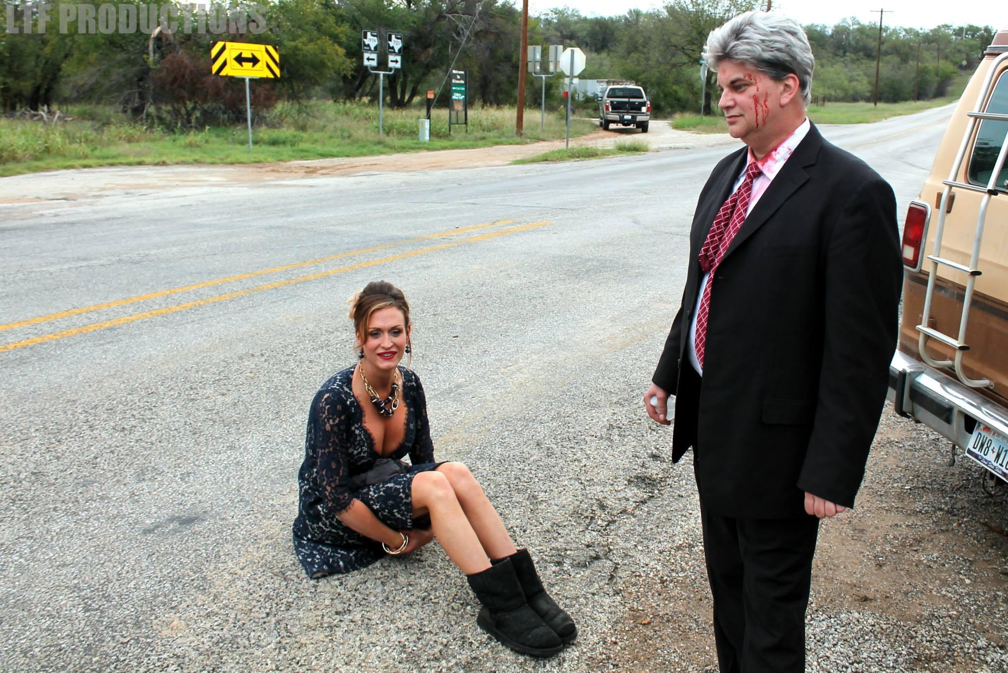 Richard D. Curtin and Krystal Summers in Dead Don't Die in Dallas (2019)