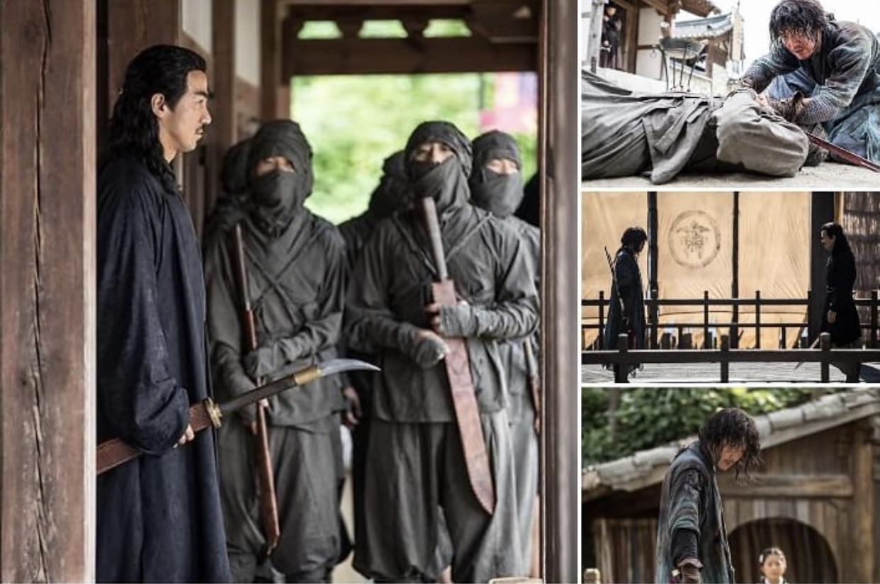 Hyuk Jang and Joe Taslim in Geom-gaek (2020)