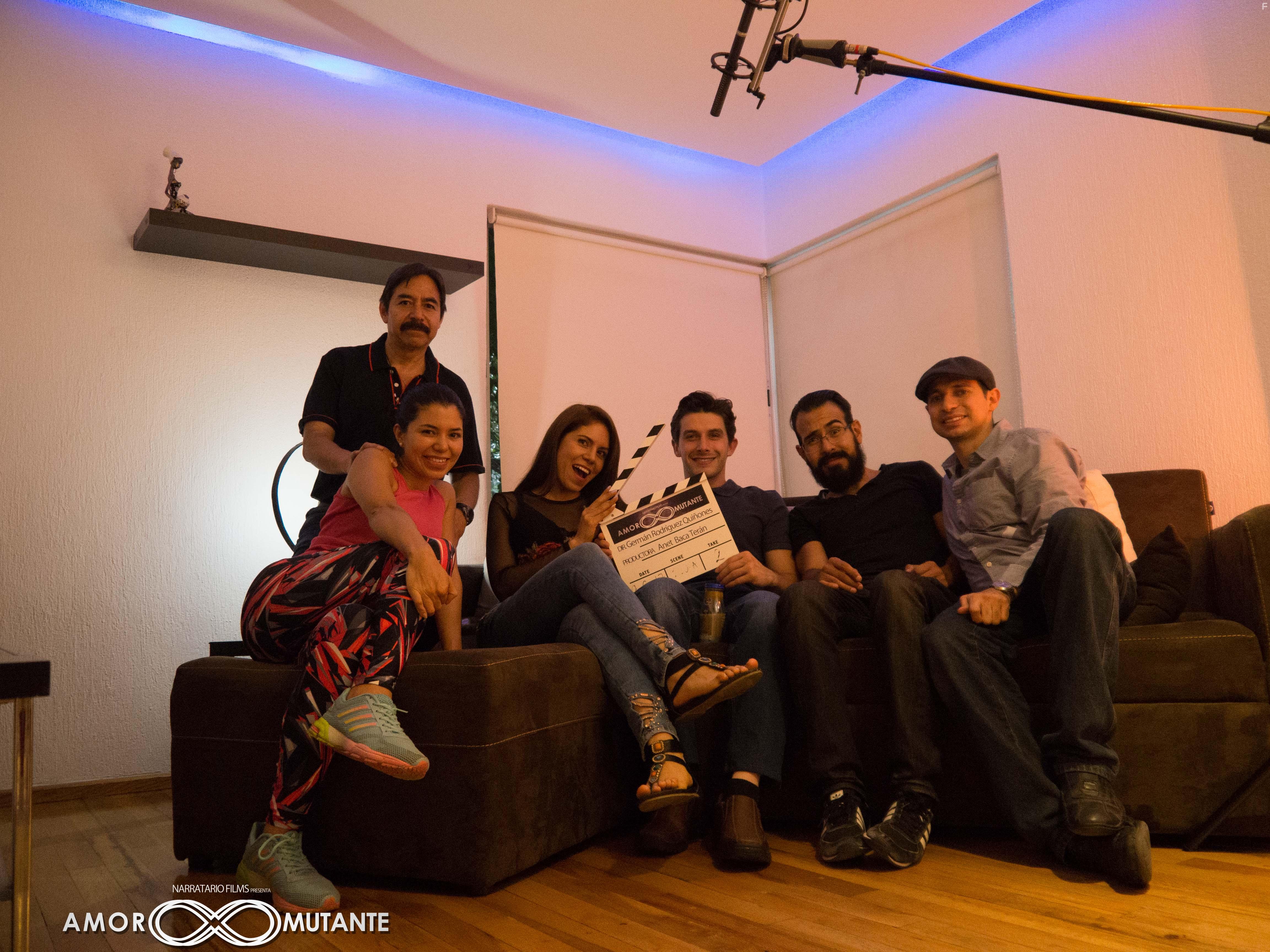 Sergio Rogalto, Germn Rodrguez Quiones, Anet Baca Tern, Lorena Baca Tern, and Ramiro Ruiz in Amor Mutante (2019)