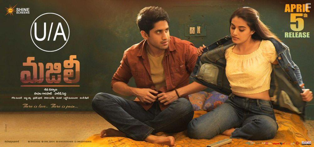 Naga Chaitanya Akkineni and Divyansha Kaushik in Majili (2019)