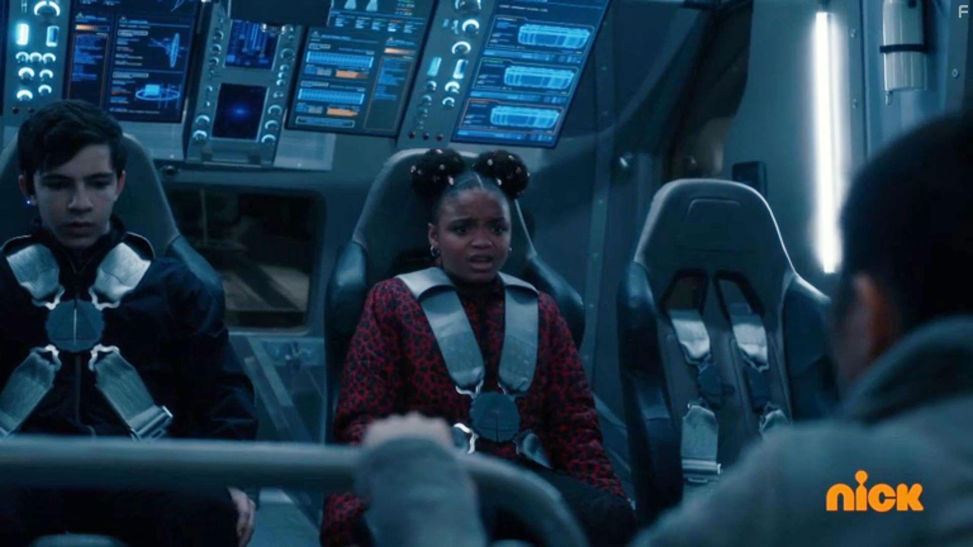 Bryce Gheisar and Kayden Grace Swan in The Astronauts (2020)