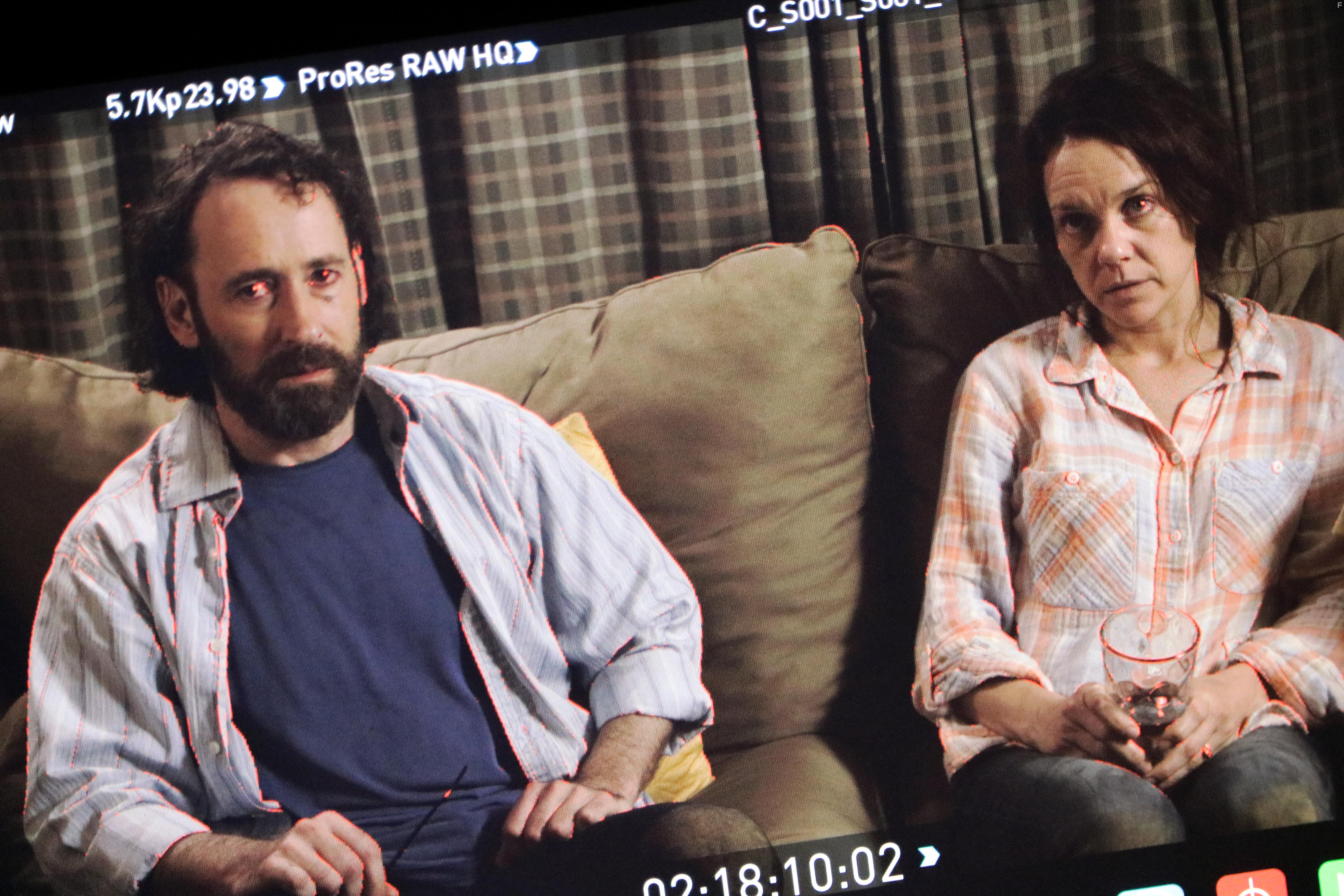 John Gerard Healy and Jenna Sokolowski in The Forgiving (2020)