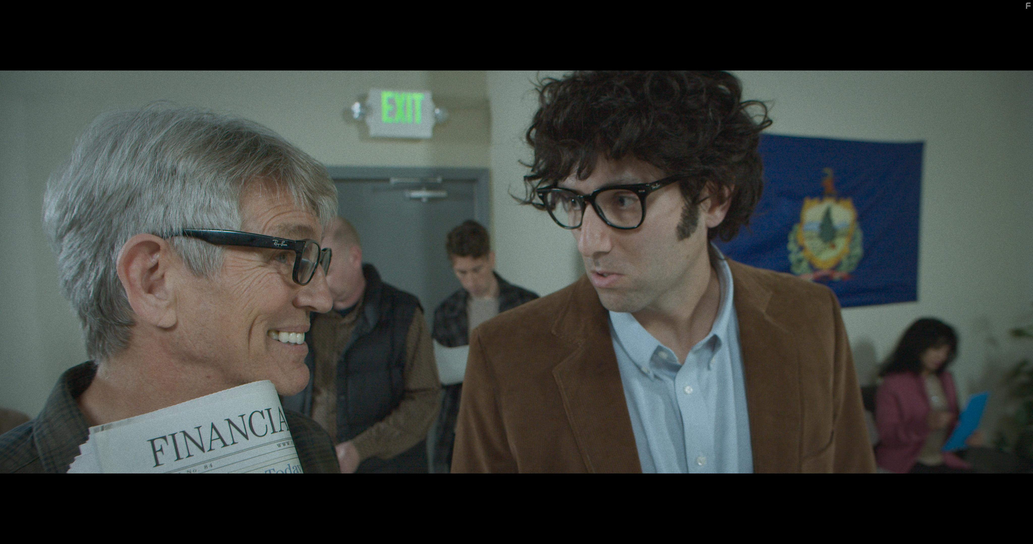 Eric Roberts and Sam Brittan in Free Lunch Express (2020)