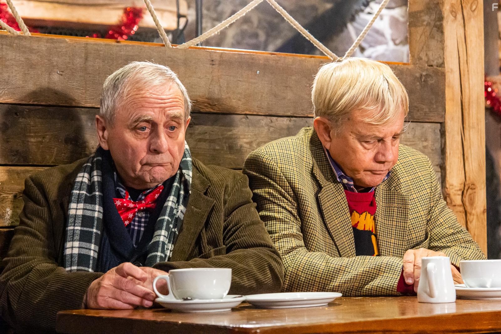 Frazer Hines and Sylvester McCoy in Perfect Strangers (2020)