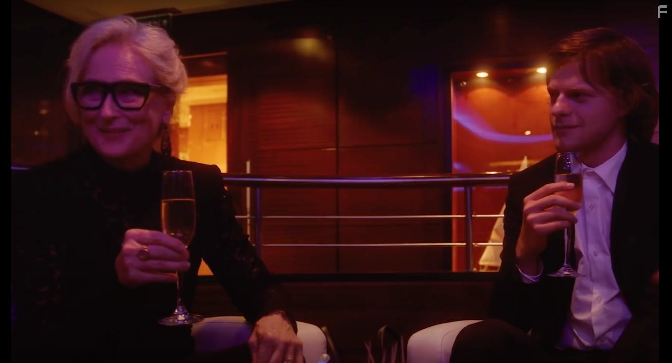 Meryl Streep and Lucas Hedges in Let Them All Talk (2020)