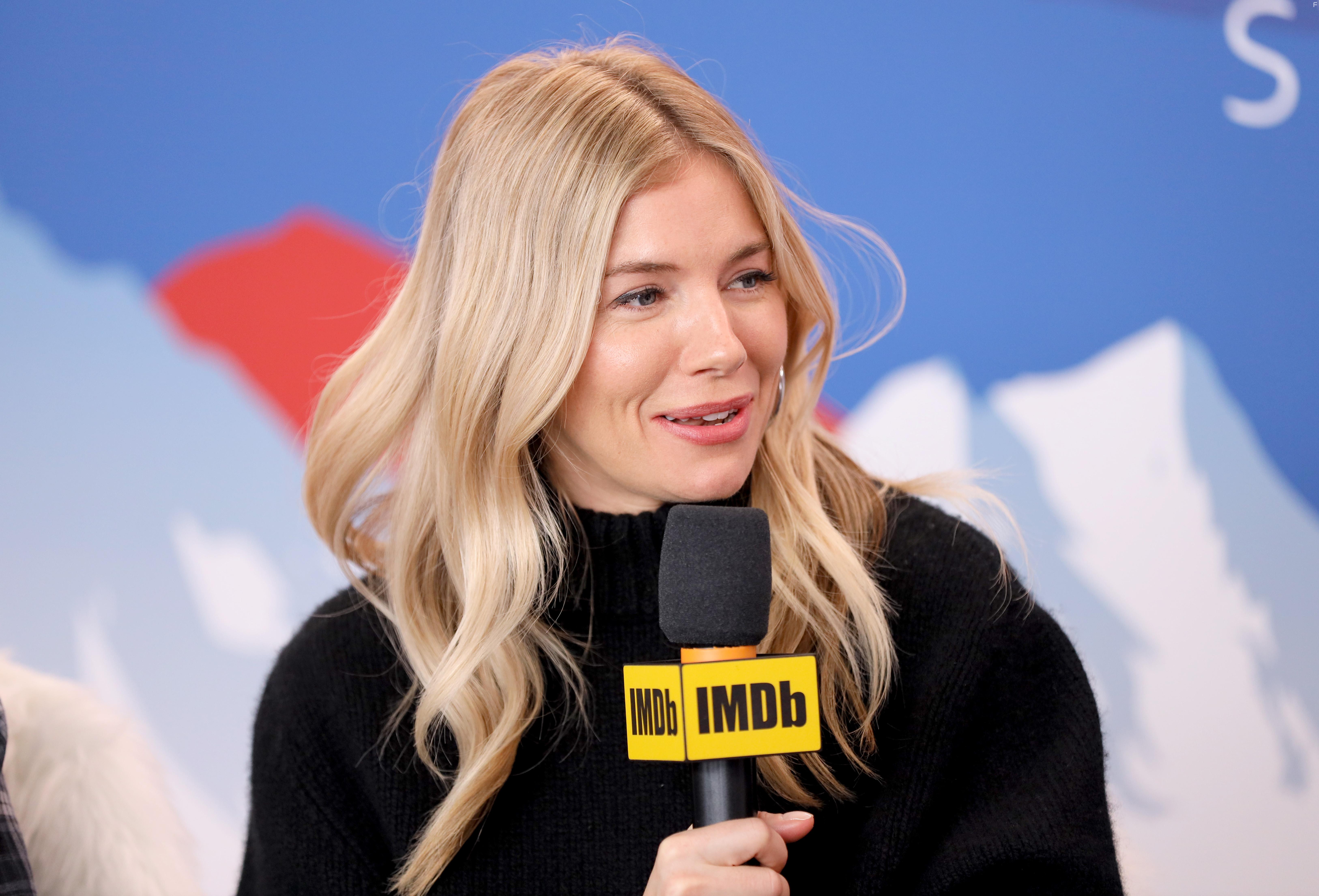 Sienna Miller at an event for The IMDb Studio at Sundance: The IMDb Studio at Acura Festival Village (2020)