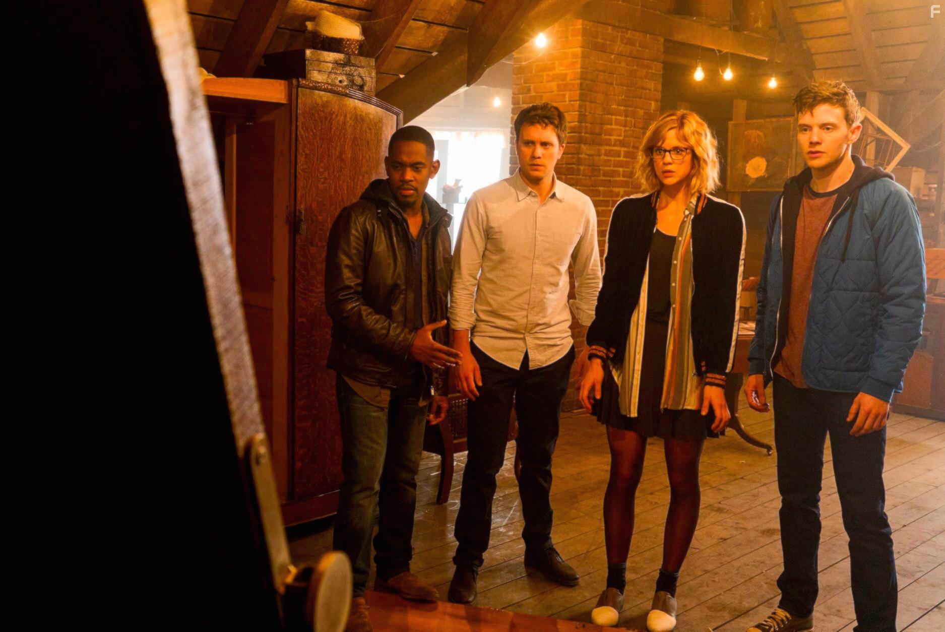 Martin Wallstrm, Aml Ameen, Mark O'Brien, and Georgia King in Parallel (2018)